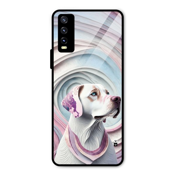 Eye Dog illustration Metal Back Case for Vivo Y20