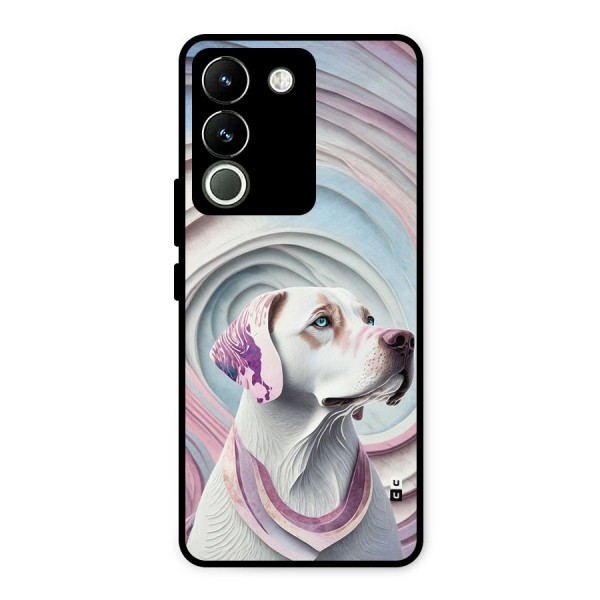 Eye Dog illustration Metal Back Case for Vivo Y200