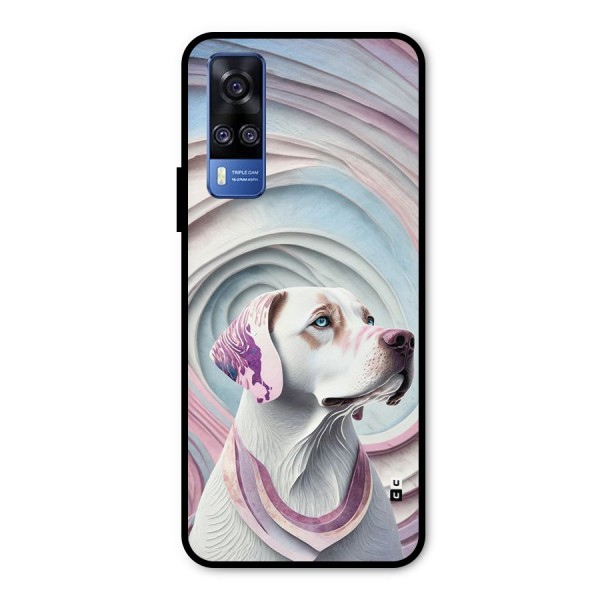 Eye Dog illustration Metal Back Case for Vivo Y31