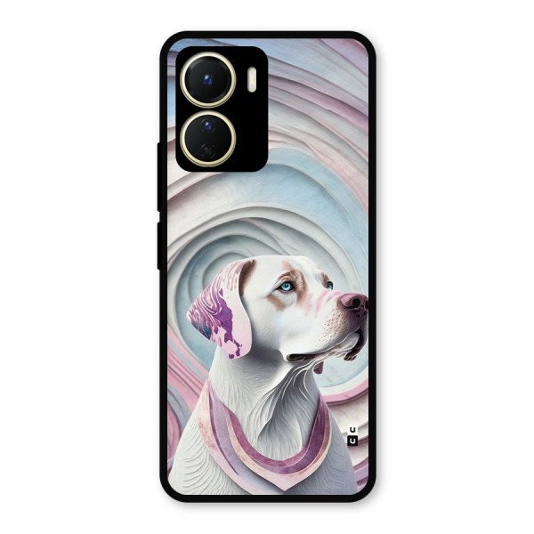 Eye Dog illustration Metal Back Case for Vivo Y56