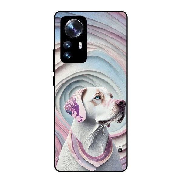 Eye Dog illustration Metal Back Case for Xiaomi 12 Pro