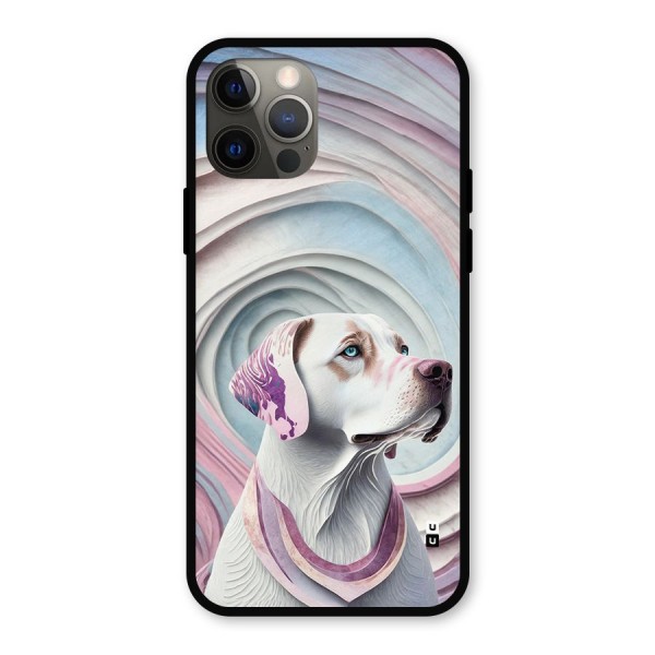 Eye Dog illustration Metal Back Case for iPhone 12 Pro