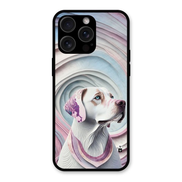 Eye Dog illustration Metal Back Case for iPhone 15 Pro Max