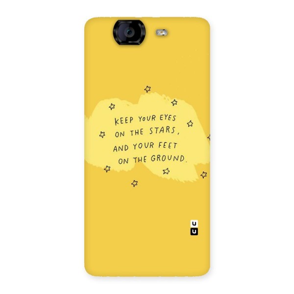 Eyes On Stars Back Case for Canvas Knight A350