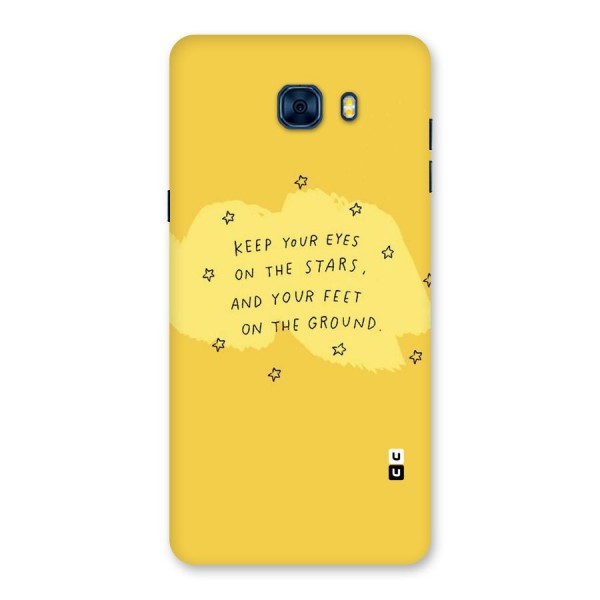 Eyes On Stars Back Case for Galaxy C7 Pro