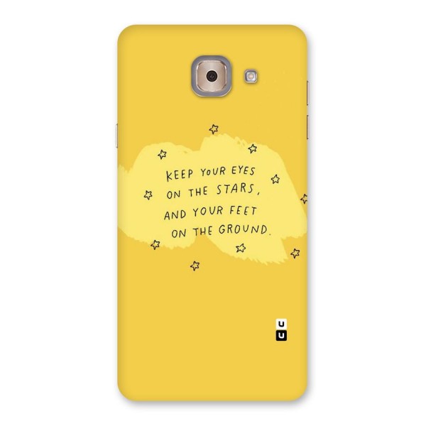 Eyes On Stars Back Case for Galaxy J7 Max