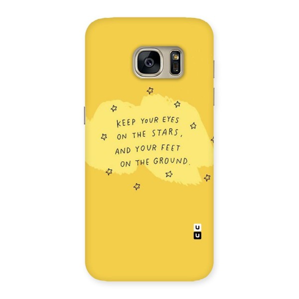 Eyes On Stars Back Case for Galaxy S7