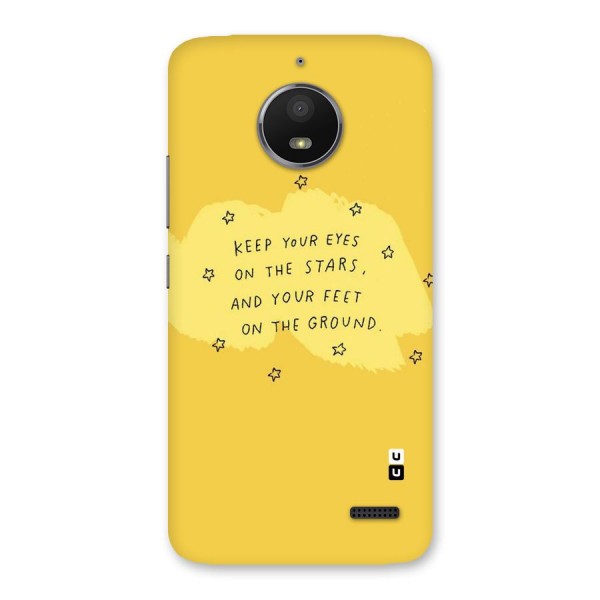 Eyes On Stars Back Case for Moto E4