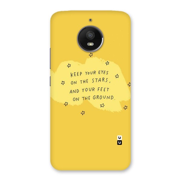 Eyes On Stars Back Case for Moto E4 Plus