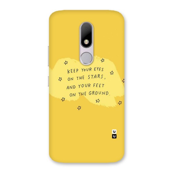 Eyes On Stars Back Case for Moto M