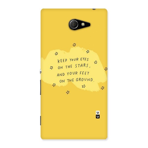 Eyes On Stars Back Case for Sony Xperia M2