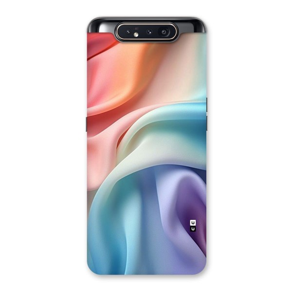 Fabric Pastel Back Case for Galaxy A80