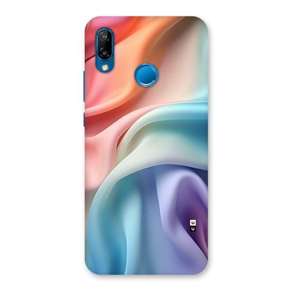 Fabric Pastel Back Case for Huawei P20 Lite