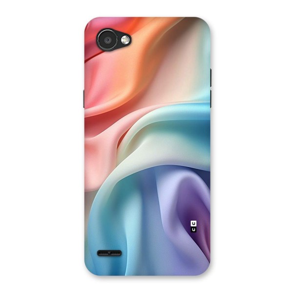 Fabric Pastel Back Case for LG Q6