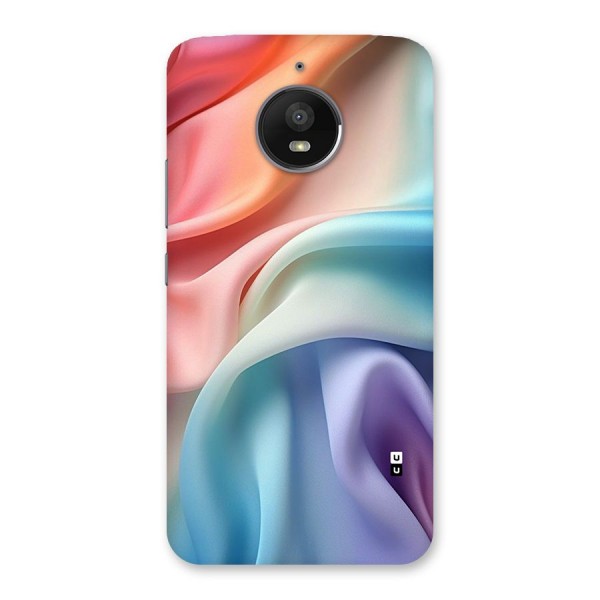 Fabric Pastel Back Case for Moto E4 Plus