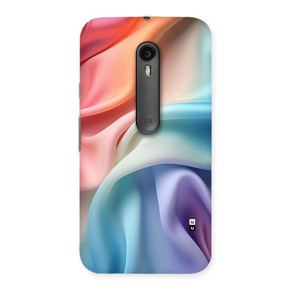 Fabric Pastel Back Case for Moto G3