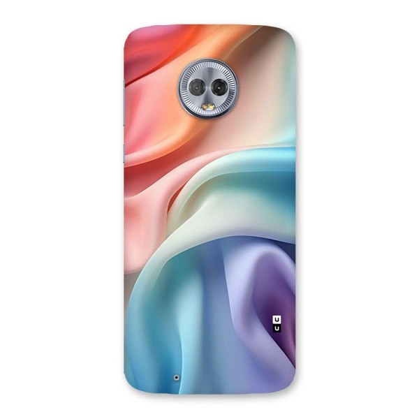 Fabric Pastel Back Case for Moto G6