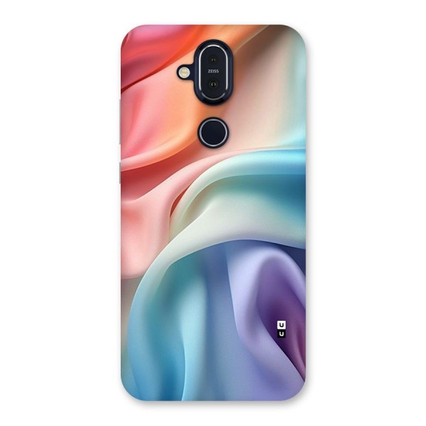 Fabric Pastel Back Case for Nokia 8.1