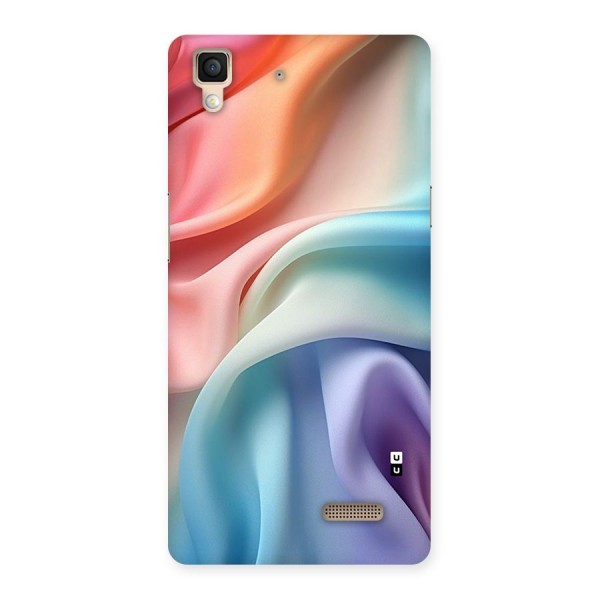 Fabric Pastel Back Case for Oppo R7