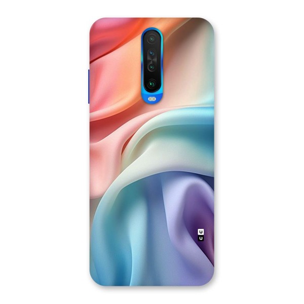 Fabric Pastel Back Case for Poco X2