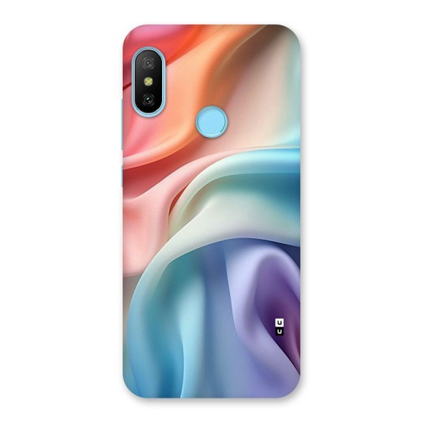 Fabric Pastel Back Case for Redmi 6 Pro