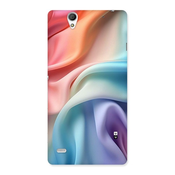 Fabric Pastel Back Case for Xperia C4