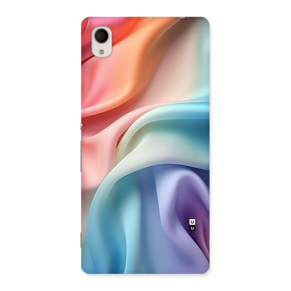 Fabric Pastel Back Case for Xperia M4 Aqua