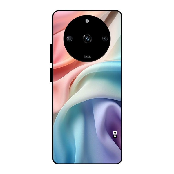 Fabric Pastel Glass Back Case for Realme Narzo 60 5G