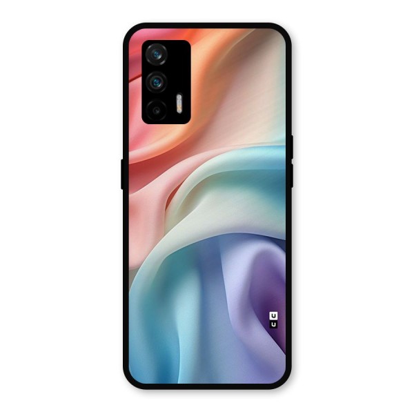 Fabric Pastel Metal Back Case for Realme GT 5G