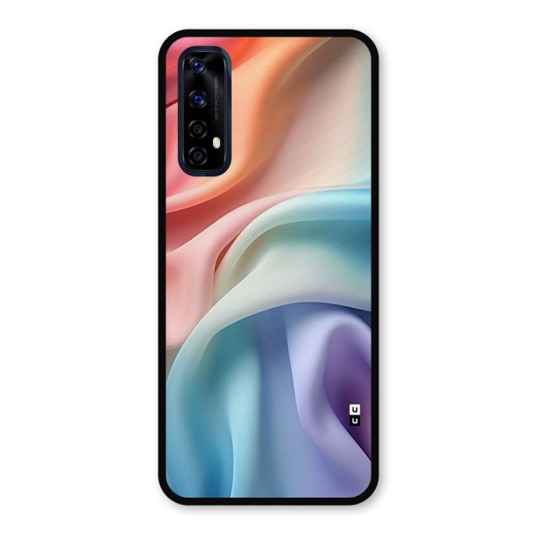 Fabric Pastel Metal Back Case for Realme Narzo 20 Pro