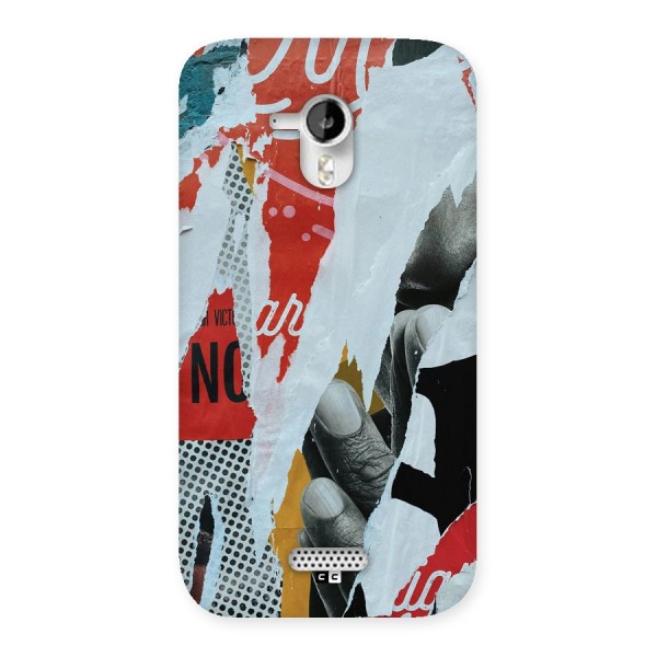 Fabulous Paper Cutout Back Case for Canvas HD A116