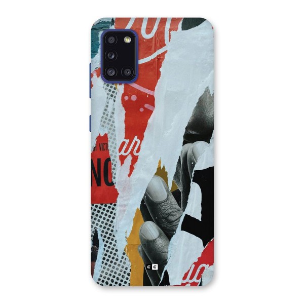 Fabulous Paper Cutout Back Case for Galaxy A31