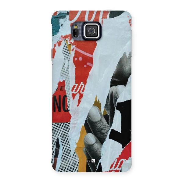 Fabulous Paper Cutout Back Case for Galaxy Alpha