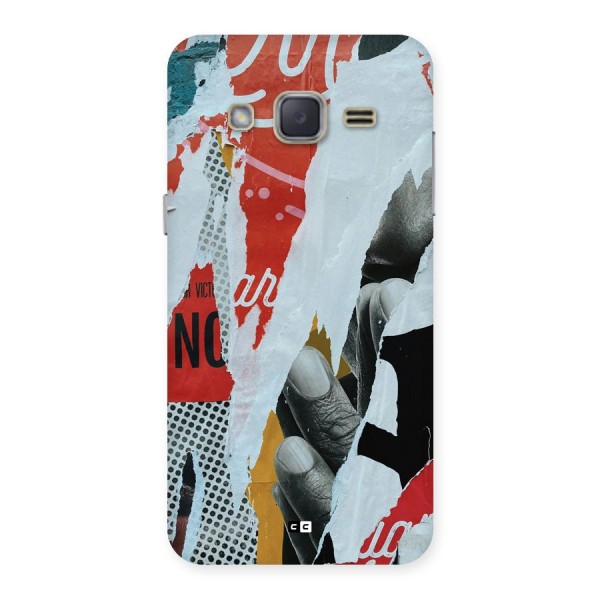 Fabulous Paper Cutout Back Case for Galaxy J2