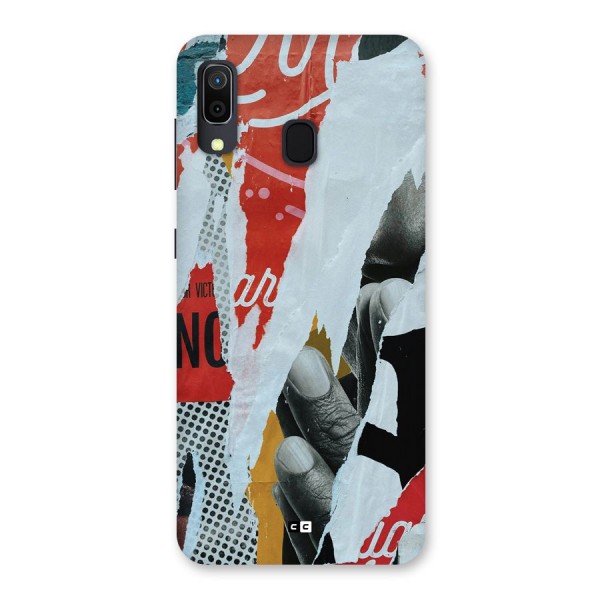 Fabulous Paper Cutout Back Case for Galaxy M10s