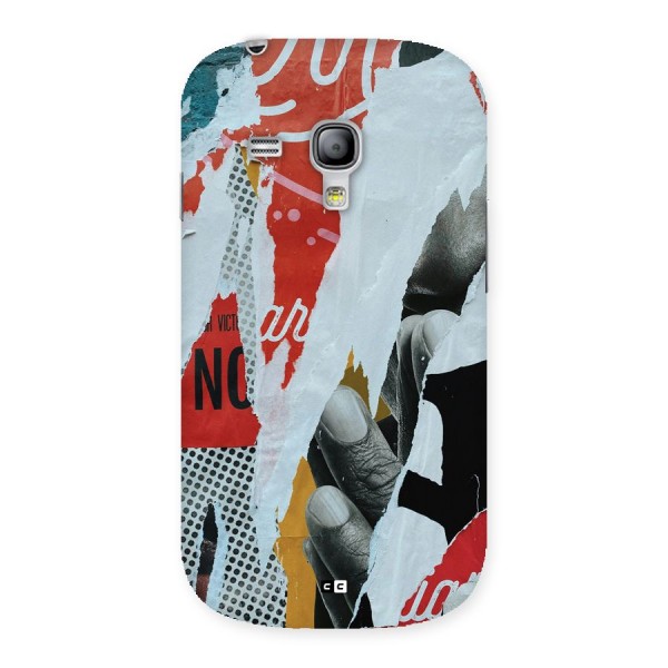 Fabulous Paper Cutout Back Case for Galaxy S3 Mini