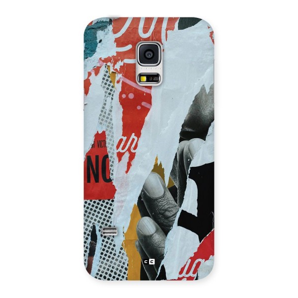 Fabulous Paper Cutout Back Case for Galaxy S5 Mini