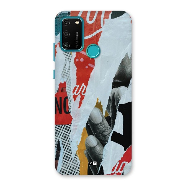 Fabulous Paper Cutout Back Case for Honor 9A