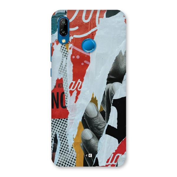 Fabulous Paper Cutout Back Case for Huawei P20 Lite