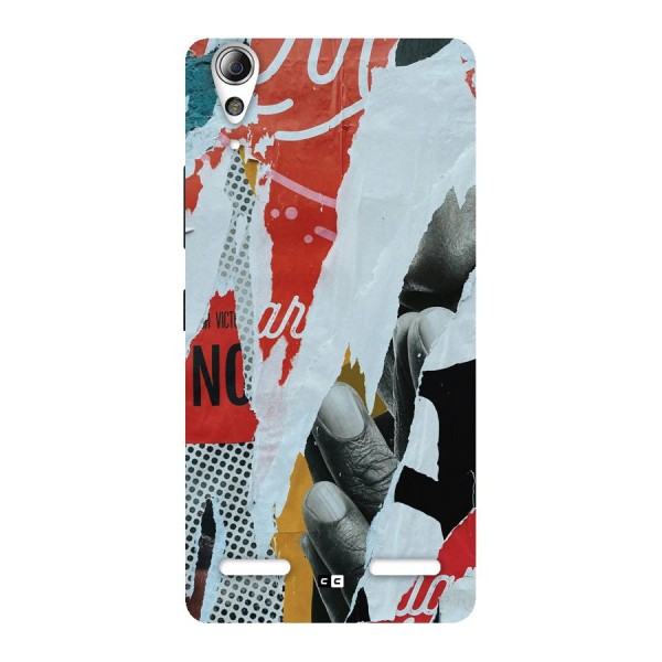 Fabulous Paper Cutout Back Case for Lenovo A6000