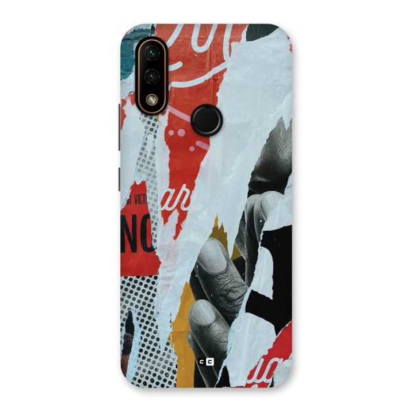 Fabulous Paper Cutout Back Case for Lenovo A6 Note