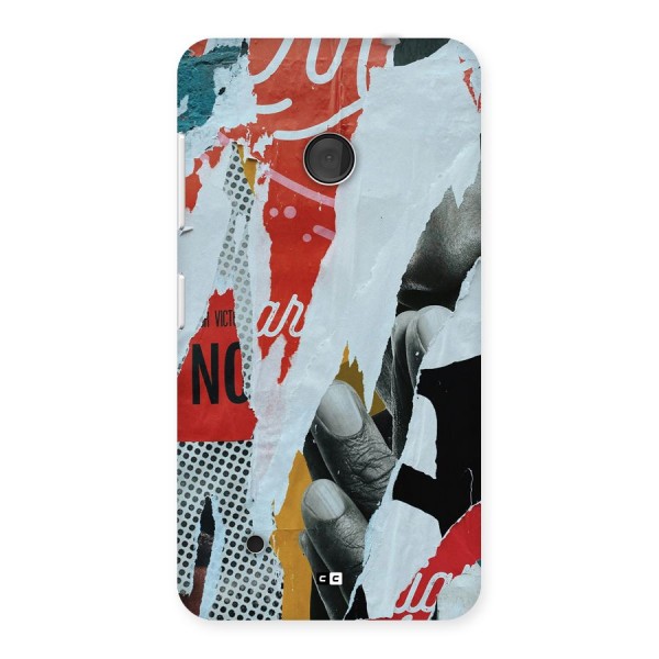 Fabulous Paper Cutout Back Case for Lumia 530