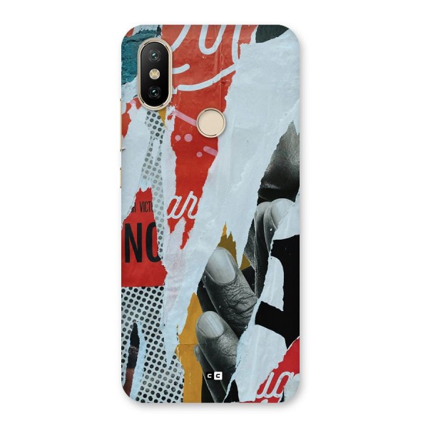 Fabulous Paper Cutout Back Case for Mi A2