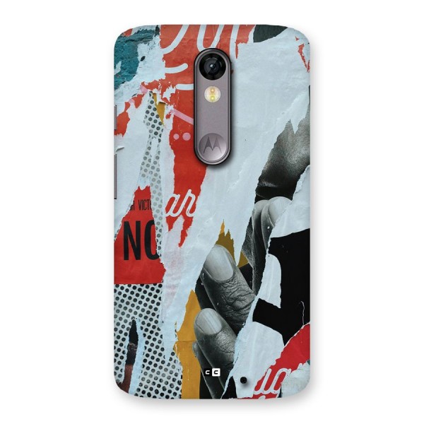 Fabulous Paper Cutout Back Case for Moto X Force