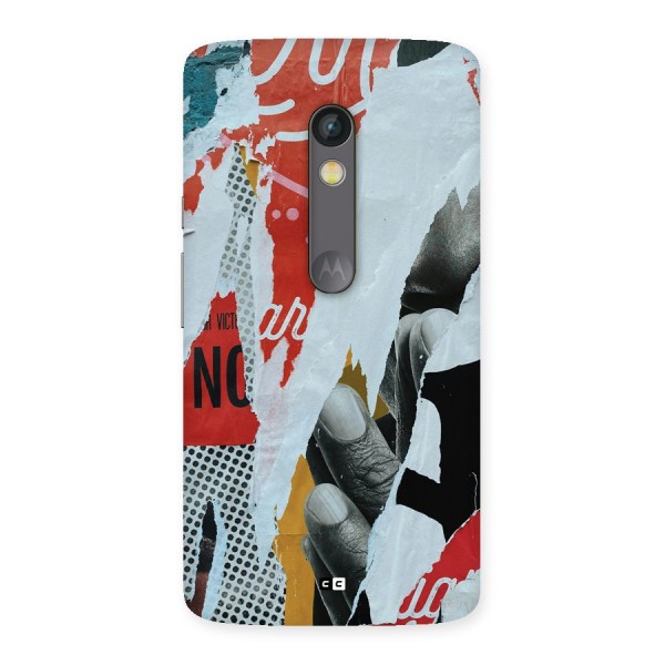 Fabulous Paper Cutout Back Case for Moto X Play