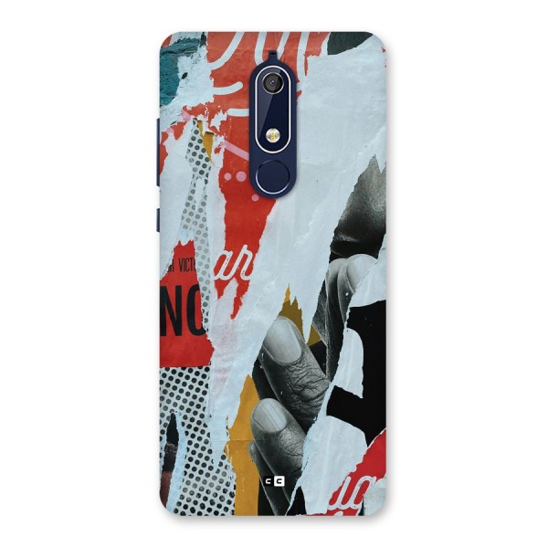 Fabulous Paper Cutout Back Case for Nokia 5.1