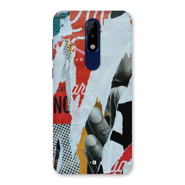 Fabulous Paper Cutout Back Case for Nokia 5.1 Plus