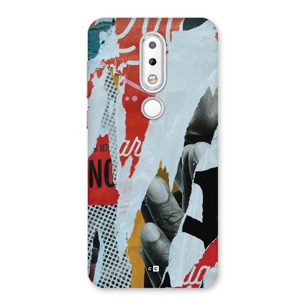 Fabulous Paper Cutout Back Case for Nokia 6.1 Plus