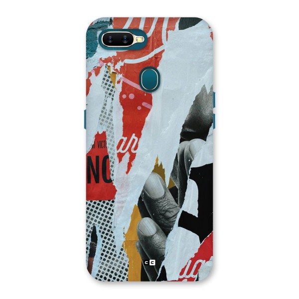 Fabulous Paper Cutout Back Case for Oppo A11k