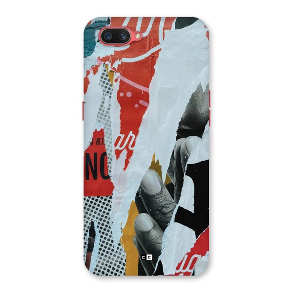 Fabulous Paper Cutout Back Case for Oppo A3s